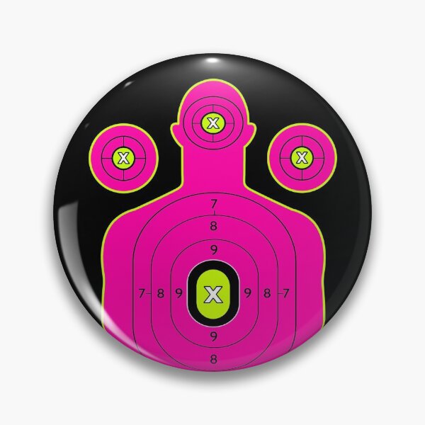 Item preview, SHOOTING TARGET - RAW HOT PINK designed and sold by ammo-shop.