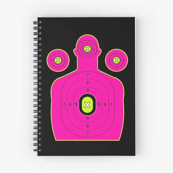 Item preview, SHOOTING TARGET - RAW HOT PINK designed and sold by ammo-shop.