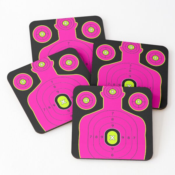 Item preview, SHOOTING TARGET - RAW HOT PINK designed and sold by ammo-shop.