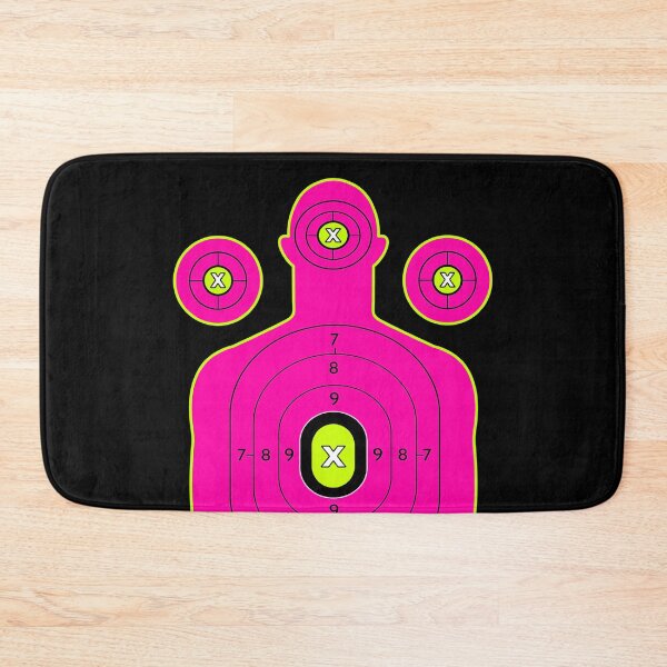Item preview, SHOOTING TARGET - RAW HOT PINK designed and sold by ammo-shop.