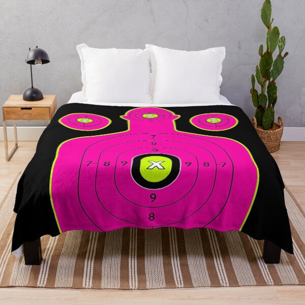 Item preview, SHOOTING TARGET - RAW HOT PINK designed and sold by ammo-shop.