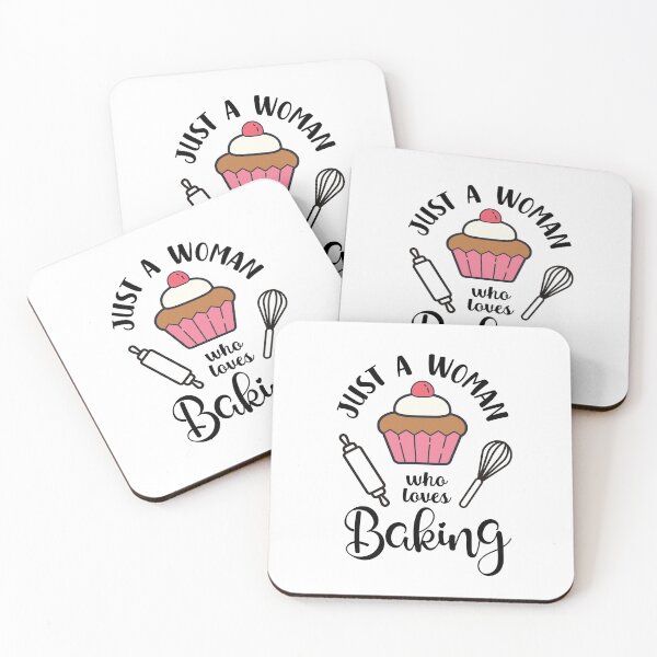 Item preview, Just A Woman Who Loves Baking Funny Baker designed and sold by designlab21.