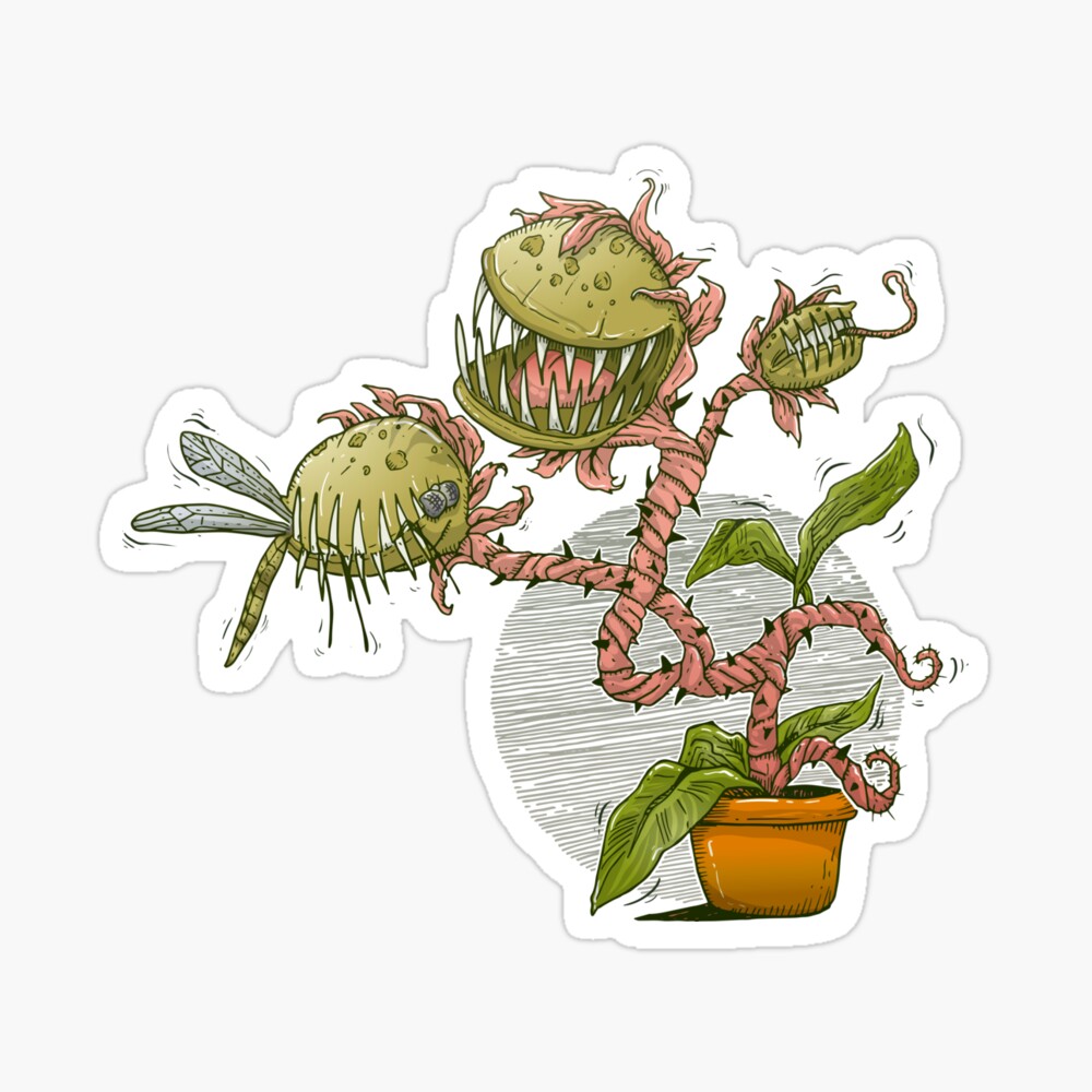 Carnivorous plant eating mosquito" for Sale by romulofq
