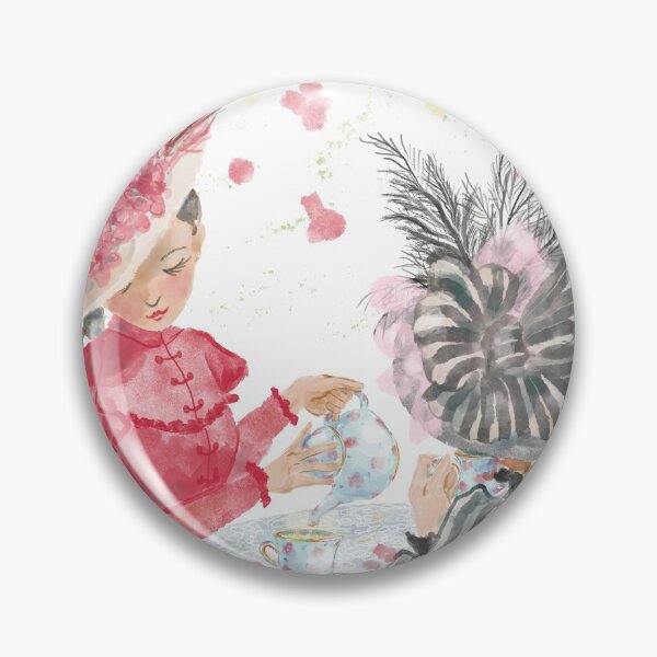 Item preview, Floral Teatime  designed and sold by RainbowStudio.