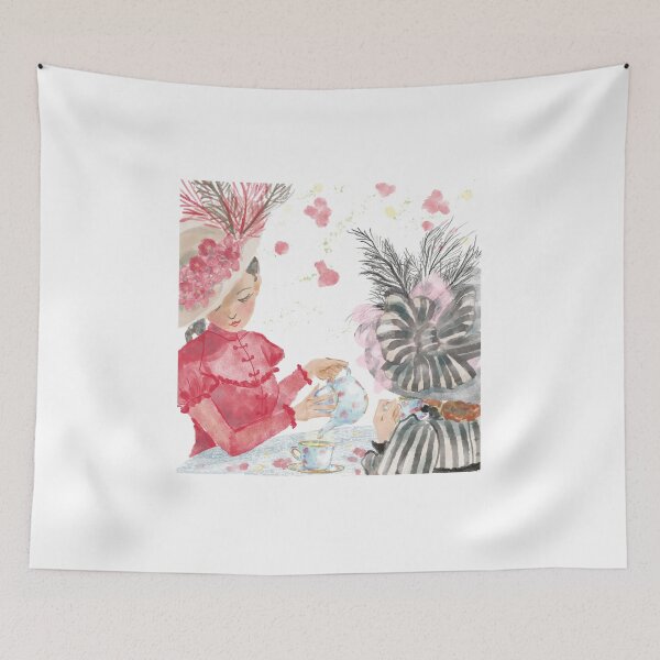 Item preview, Floral Teatime  designed and sold by RainbowStudio.