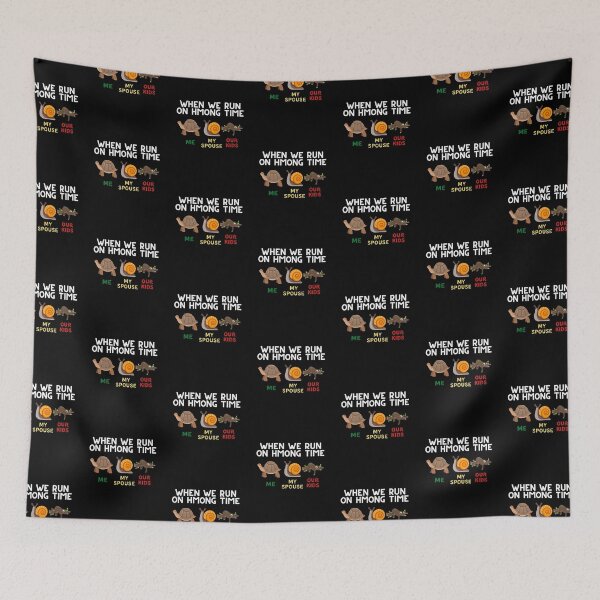 Item preview, When We Run On Hmong Time designed and sold by anassrida.