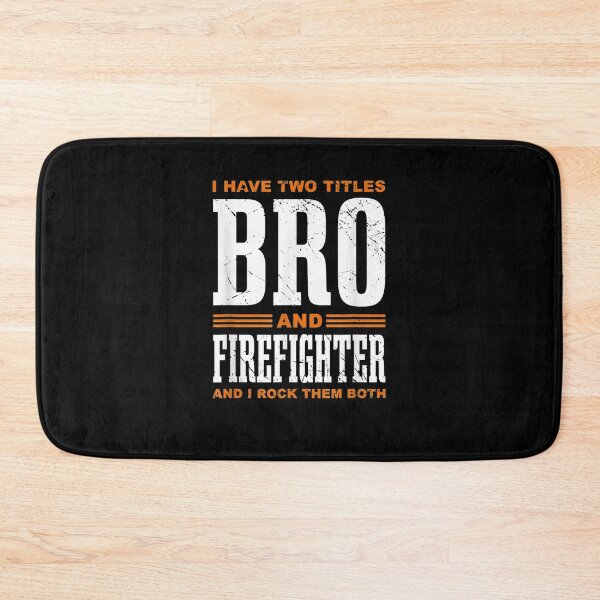 Item preview, I Have Two Titles Bro Firefighter Fireman  designed and sold by manidala.