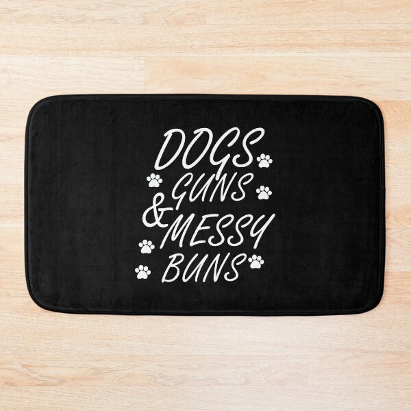 Item preview, Womens DOGS GUNS & MESSY BUNS - Pro Gun Dog Lover Funny Womens T-Shirt designed and sold by FELTA.