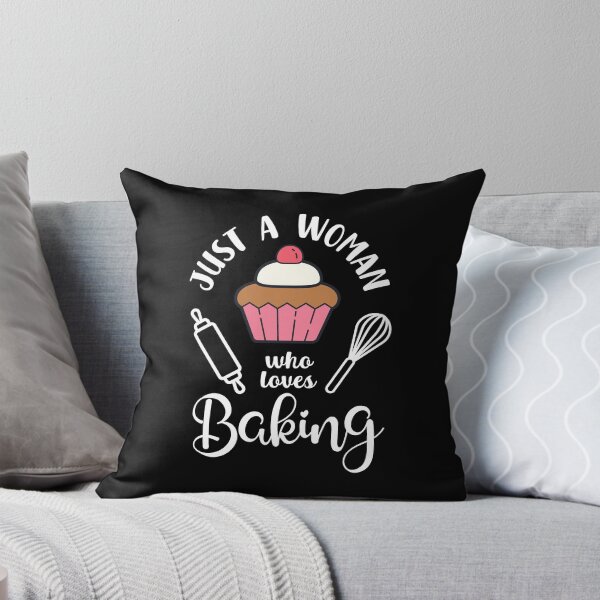Item preview, Just A Woman Who Loves Baking Funny Baker designed and sold by designlab21.