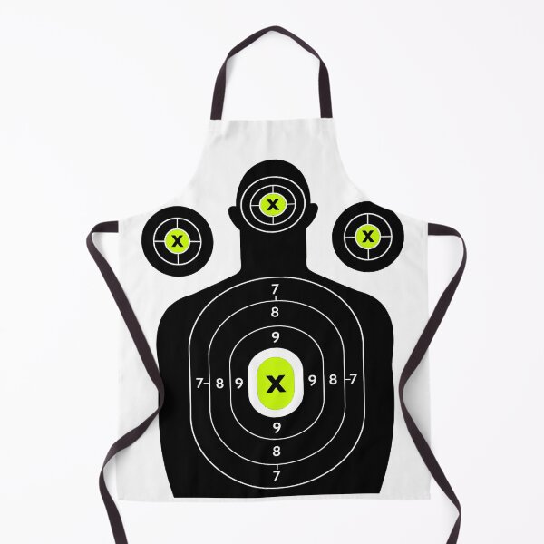 Item preview, SHOOTING TARGET - BLACK n YELLOW designed and sold by ammo-shop.