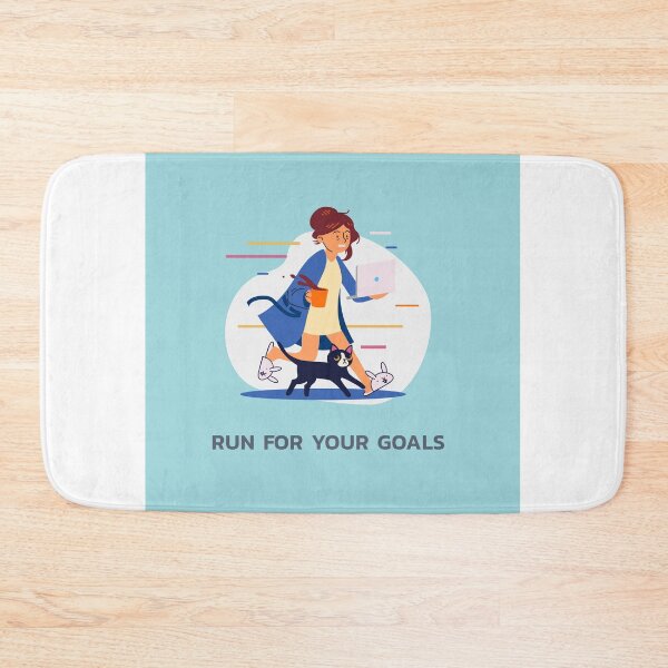 Item preview, Run For Your Goals designed and sold by formylovelydog.