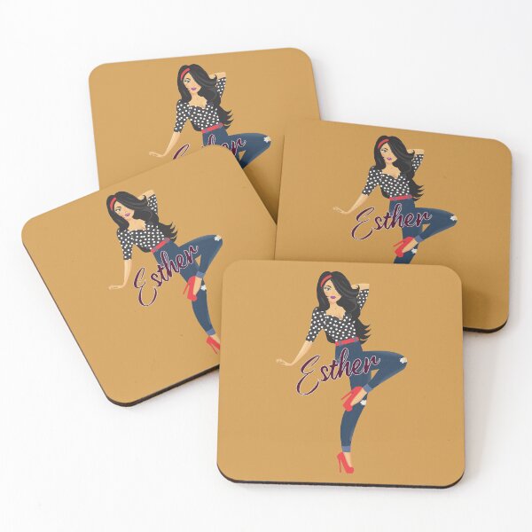 Item preview, Esther Girl Sassy Milky-Coffee designed and sold by Dream Big! by E. H..