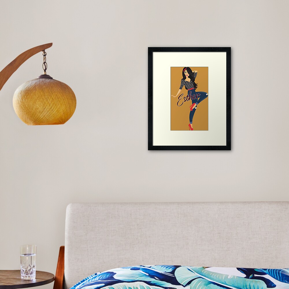 Item preview, Framed Art Print designed and sold by DesignsbyEH.