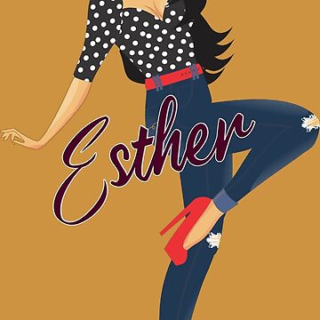 Artwork thumbnail, Esther Girl Sassy Milky-Coffee by Dream Big! by E. H.