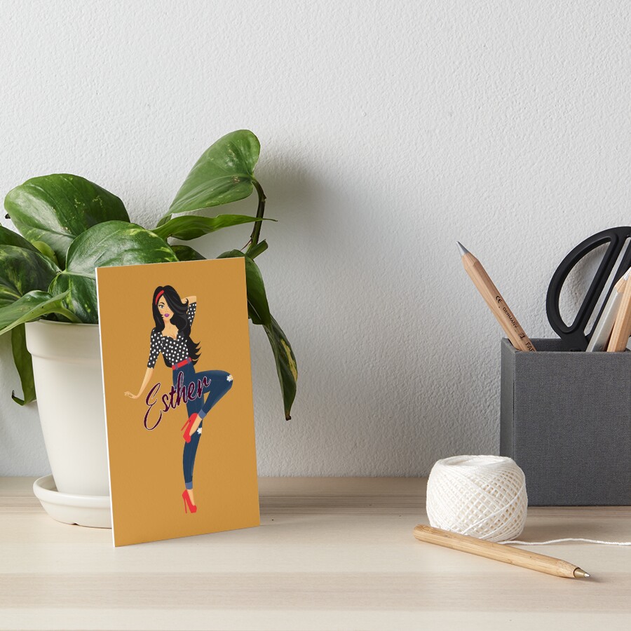 Item preview, Art Board Print designed and sold by DesignsbyEH.
