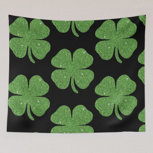 Item preview, St Patricks Glitter Effect Clover designed and sold by Kandurip5419.