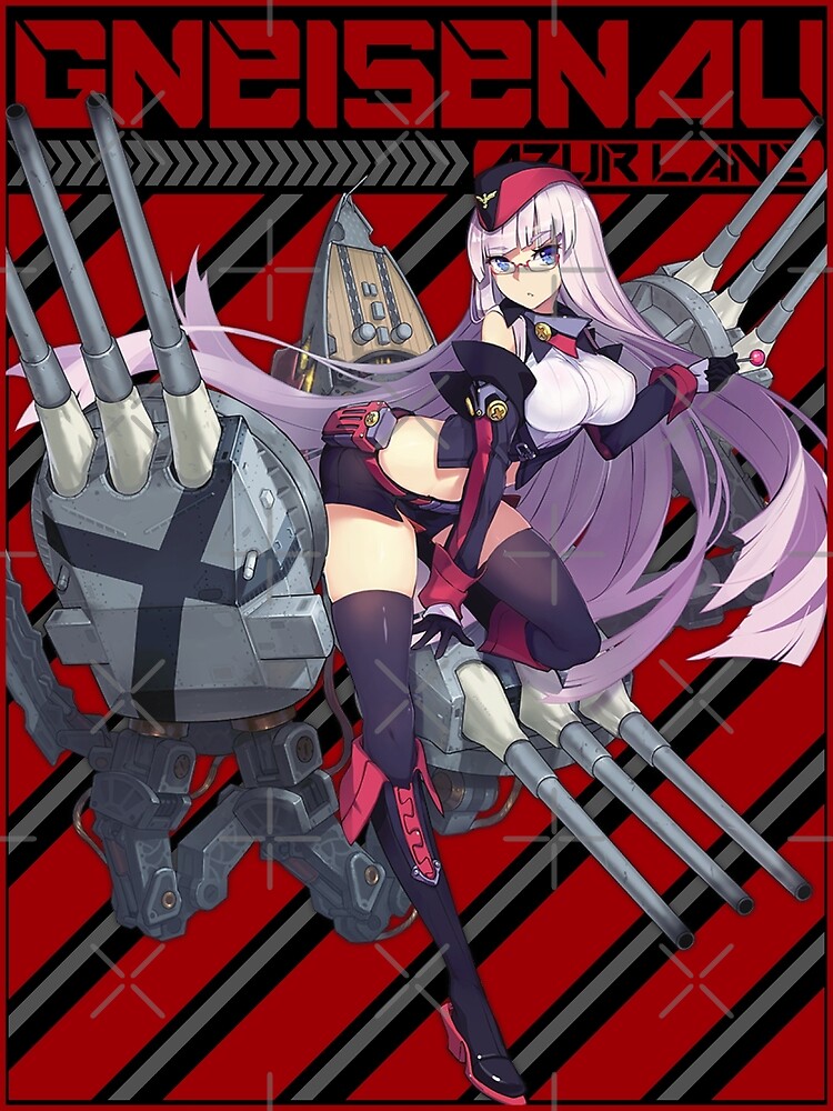 AZUR LANE GNEISENAU Poster By VotreVPX Redbubble