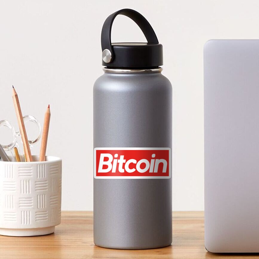 Bitcoin Supreme Sticker