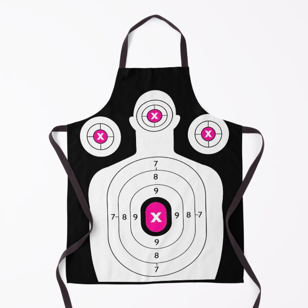 Item preview, SHOOTING TARGET - WHITE PINK designed and sold by ammo-shop.