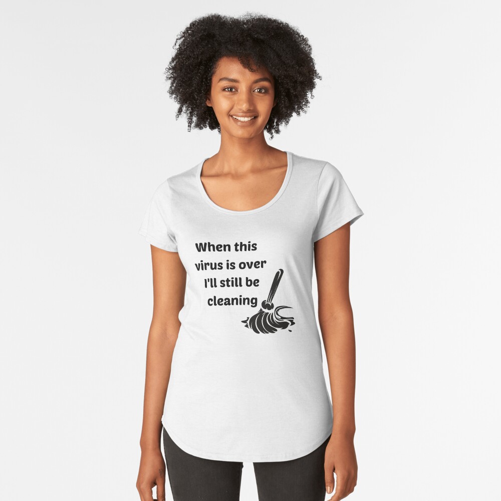 Item preview, Premium Scoop T-Shirt designed and sold by SavvyCleaner.