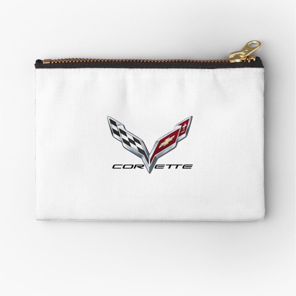 Corvette C7 logo Zipper Pouch