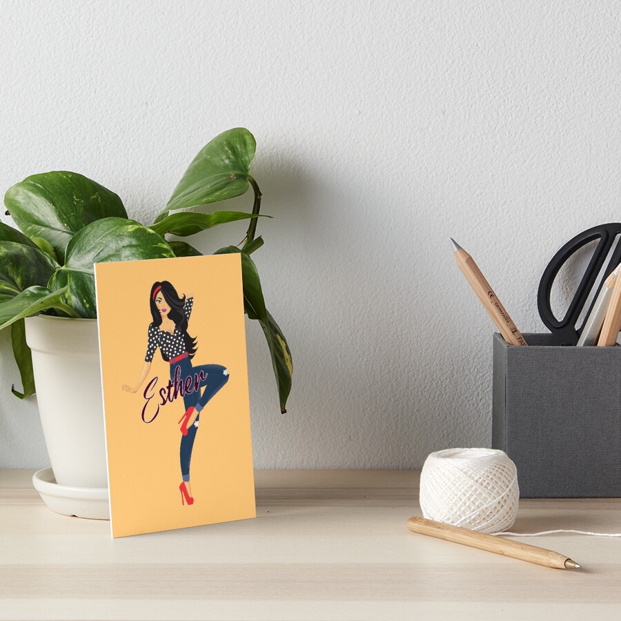 Item preview, Art Board Print designed and sold by DesignsbyEH.