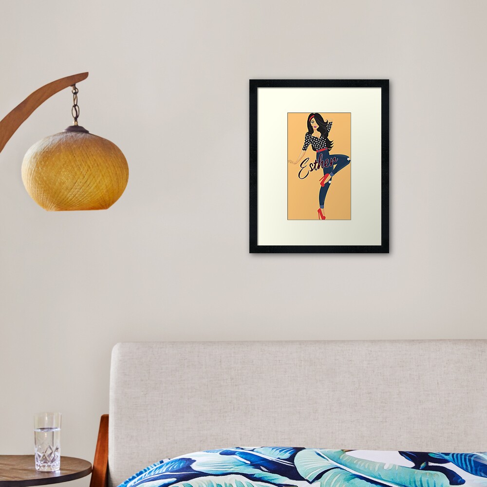 Item preview, Framed Art Print designed and sold by DesignsbyEH.