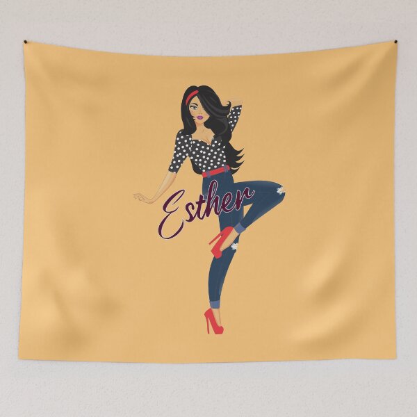 Item preview, Esther Girl Sassy Peach designed and sold by Dream Big! by E. H..
