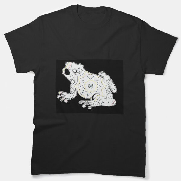 Abstract frog silhouette Classic T-Shirt