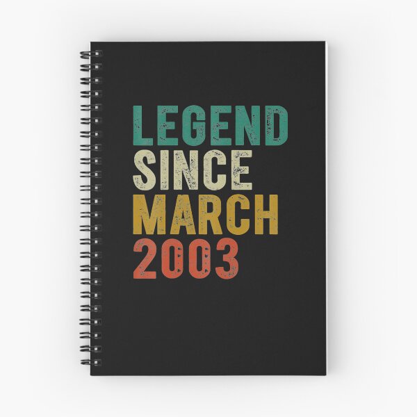 Item preview, Vintage March 2003 Retro 18 Years Old 18Th Birthday Gifts designed and sold by Kandurip5419.