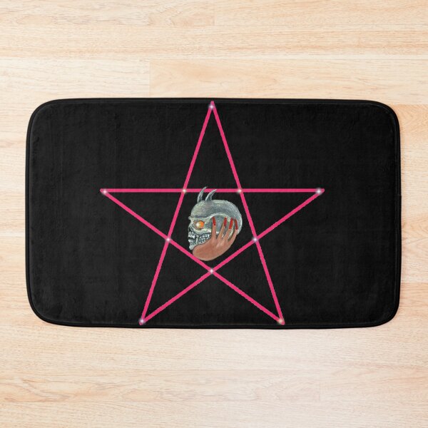Item preview, Demon skull pentagram designed and sold by DCSMKreativ.