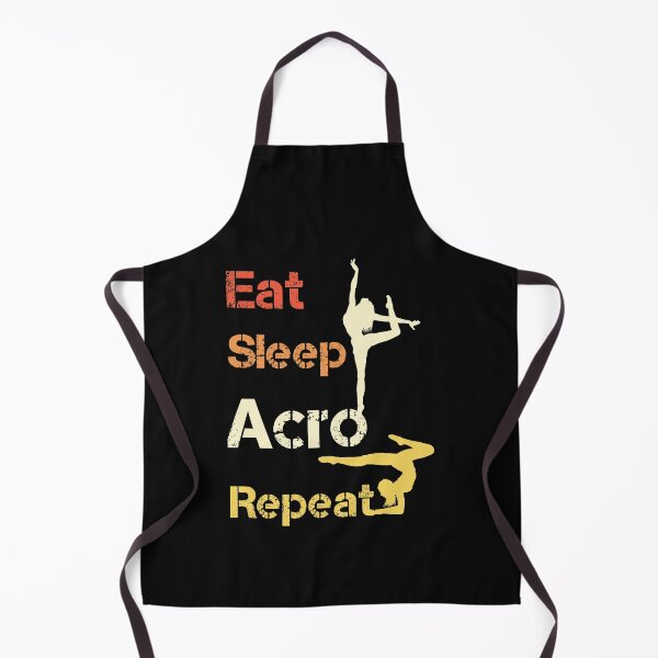 Item preview, Eat Sleep Acro Repeat gifts for gymnasts girls designed and sold by LANANIL.