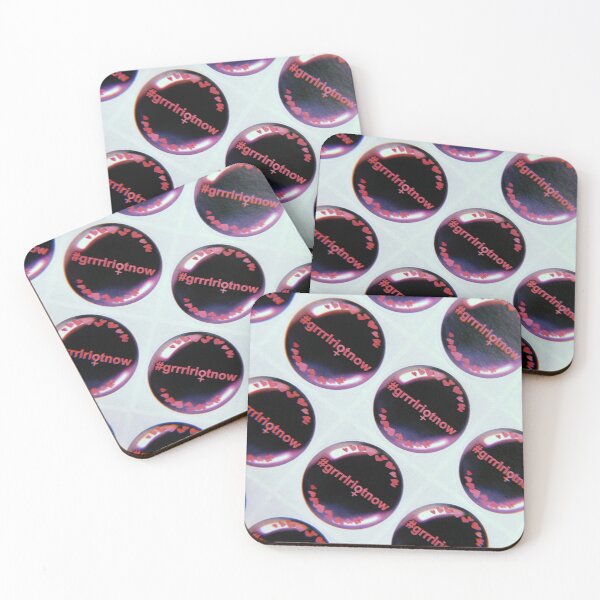 Item preview, Logotipo de la hoja de pegatinas de Grrrlriotnow designed and sold by Grrrlriotnow.