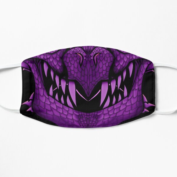 Pink Dragon Mask V2 Flat Mask