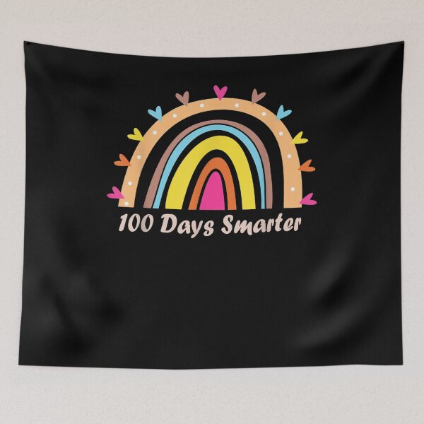 Item preview, 100th Day Of School Teacher 100 Days Smarter Rainbow  designed and sold by manidala.