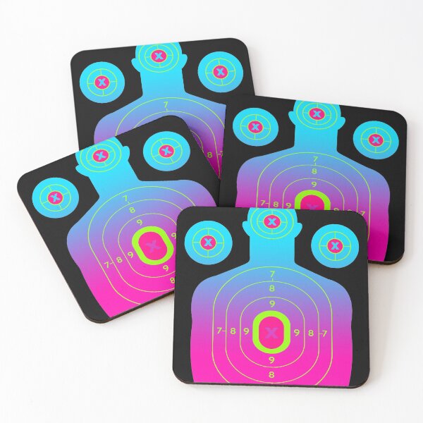 Item preview, SHOOTING TARGET - VAPORWAVE designed and sold by ammo-shop.