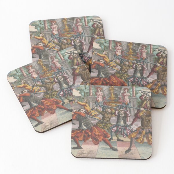 Item preview, Joachim Meyer Sword Fighting Fechtschule E designed and sold by emovendo.
