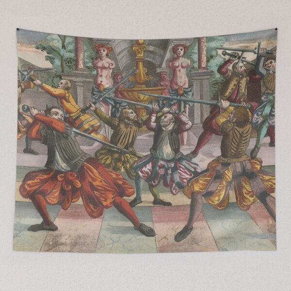 Item preview, Joachim Meyer Sword Fighting Fechtschule E designed and sold by emovendo.