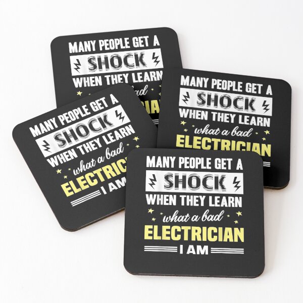 Item preview, People Are Shocked Because I'm A Bad Electrician  designed and sold by manidala.
