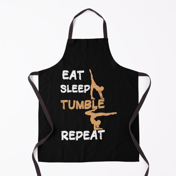 Item preview, Eat Sleep Tumble Repeat Funny Gymnastics Gift for women designed and sold by LANANIL.