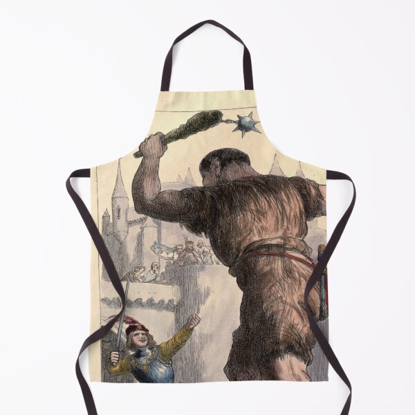 Item preview,  Jack the Giant killer vintage artwork illustration designed and sold by Vintage Designs +.