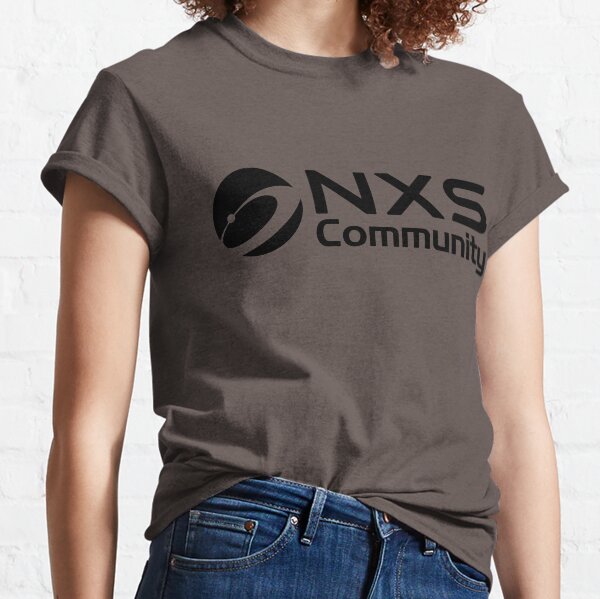 Copy of Nexus Official NXS Community Globe Black Classic T-Shirt