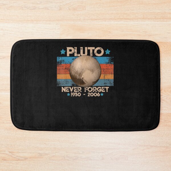 Item preview, Vintage Never Forget Pluto Nerdy Astronomy Space Science designed and sold by Kandurip5419.