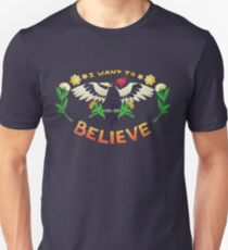 I Want To Believe Woodpecker Unisex T-Shirt
