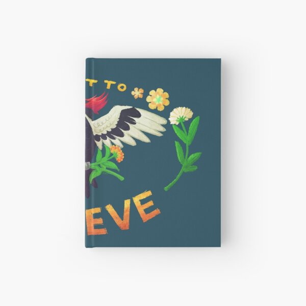 I Want To Believe Woodpecker Hardcover Journal