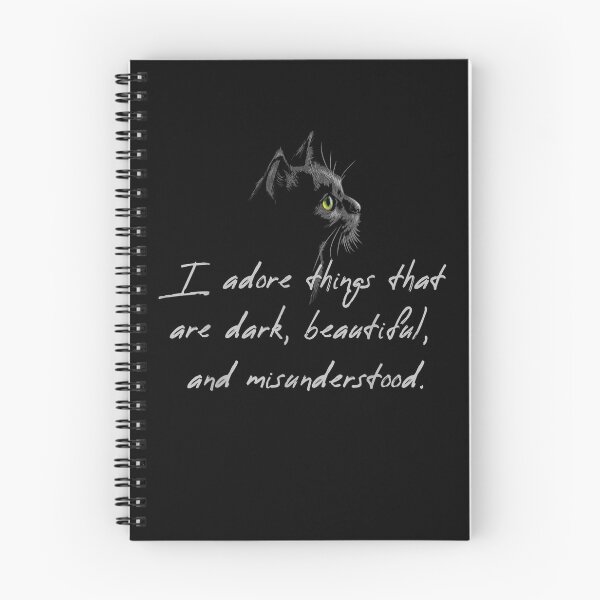 Item preview, I Adore Things That Are Dark Beautiful And Misunderstood  designed and sold by manidala.