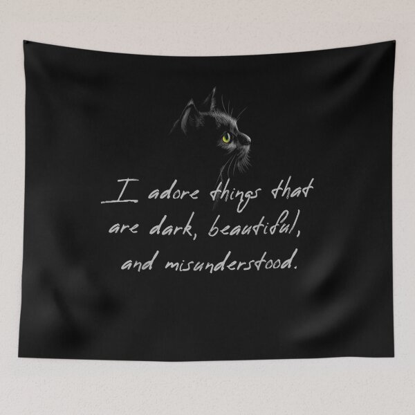 Item preview, I Adore Things That Are Dark Beautiful And Misunderstood  designed and sold by manidala.