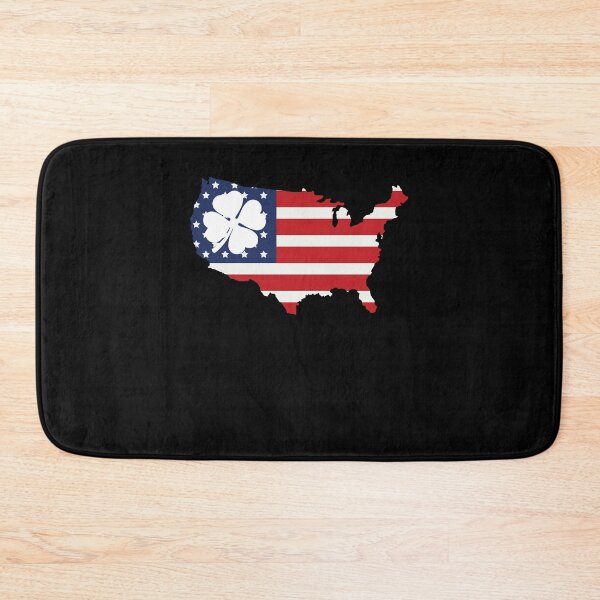 Item preview, Us America Flag Shamrock Clover designed and sold by anassrida.