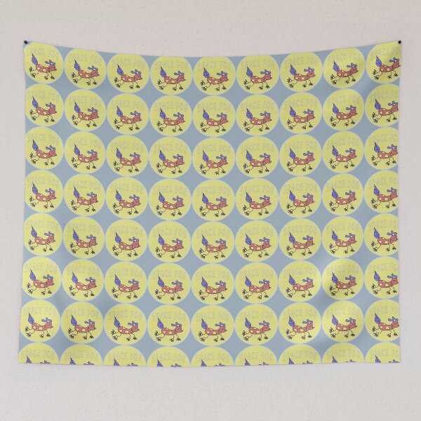 Item preview, Space Fog - Leaf Puppy (yellow circle) designed and sold by SpaceFog.