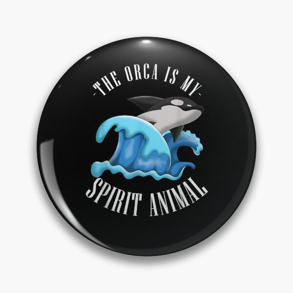 Item preview, The Orca Is My Spirit Animal Funny Aquarist Gift Ocean Orca  designed and sold by manidala.